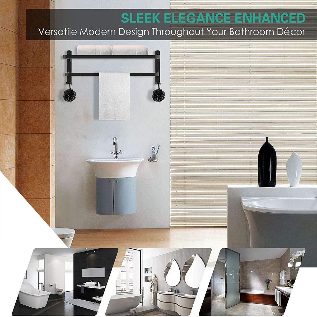 Double Folding Bath Towel Holder, Wall Matte Black Towel Rack, Bath Accessories Organizer, Self Adhesive Towel Bar, Aluminum Alloy Towel Rack, Kitchen Bathroom Shelves with Double Bar, Multifunction Double Towel Bracket Double Folding Bath Towel Holder, Wall Matte Black Towel Rack, Bath Accessories Organizer, Self Adhesive Towel Bar, Aluminum Alloy Towel Rack, Kitchen Bathroom Shelves with Double Bar, Multifunction Double Towel Bracket